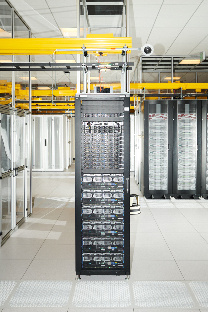 Long-term data storage in the Cheyenne supercomputer