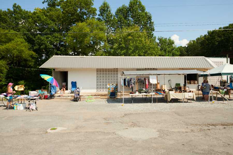 A roadside sale