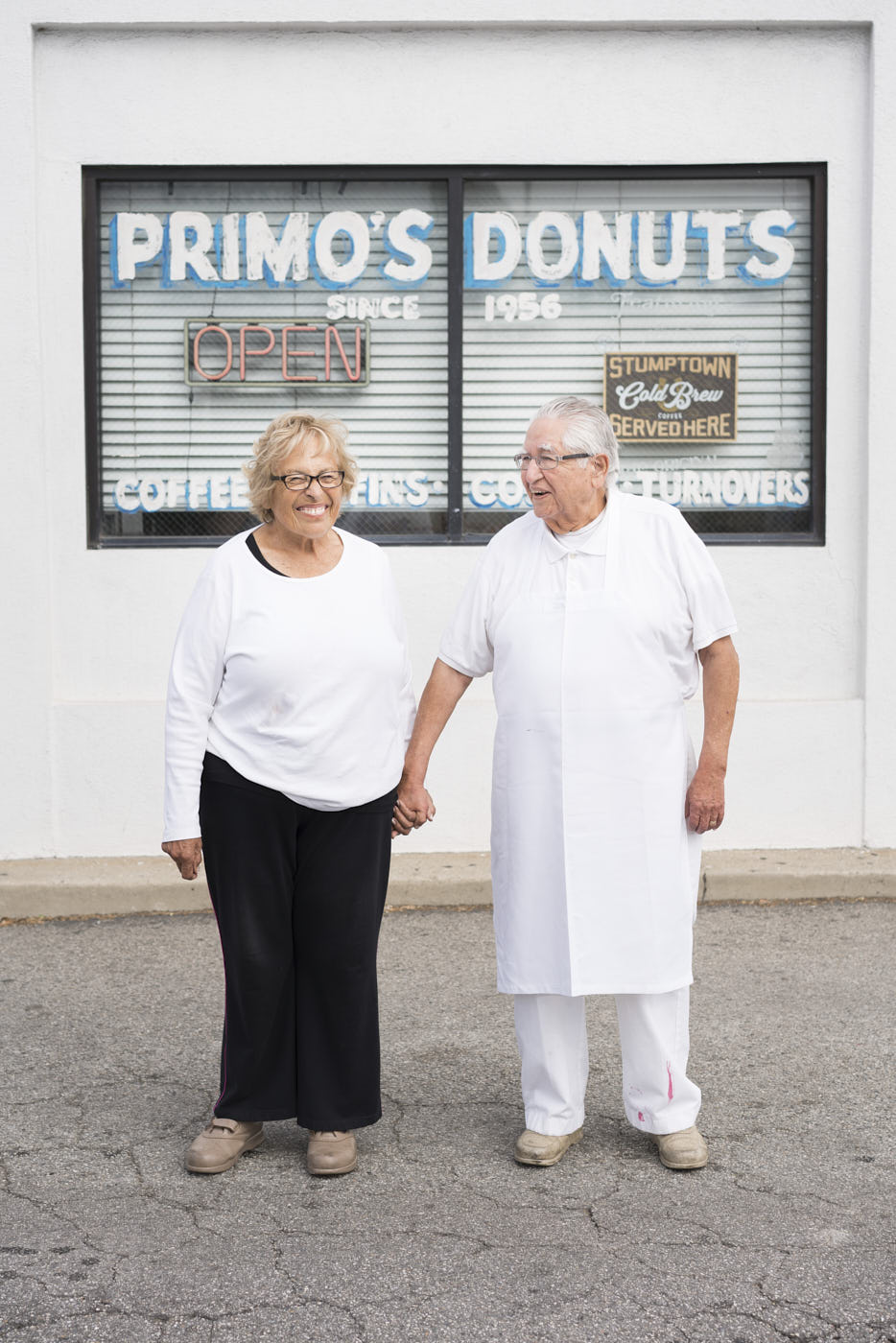 Donut baker portrait