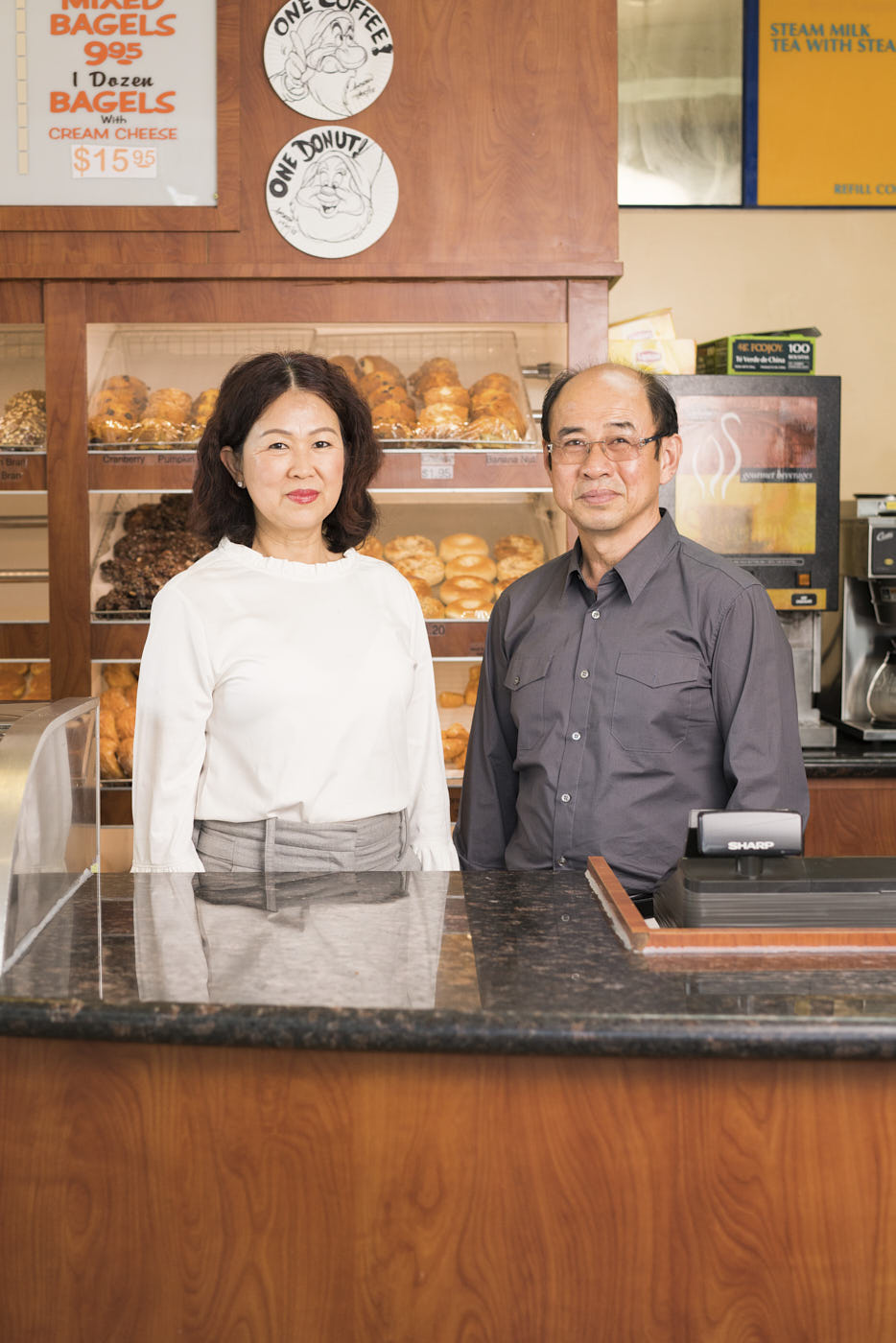 Donut bakers portrait